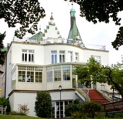 R�ckansicht des Hotels